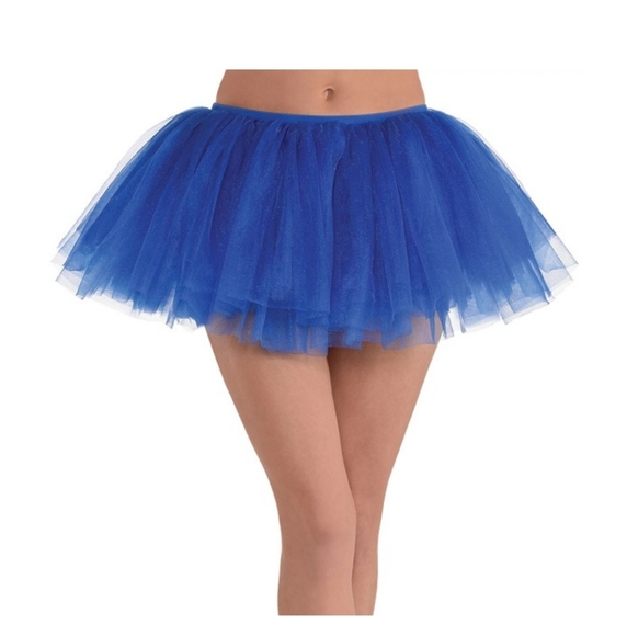 Adult Royal Blue Tulle Tutu Skirt - Picture 1 of 5